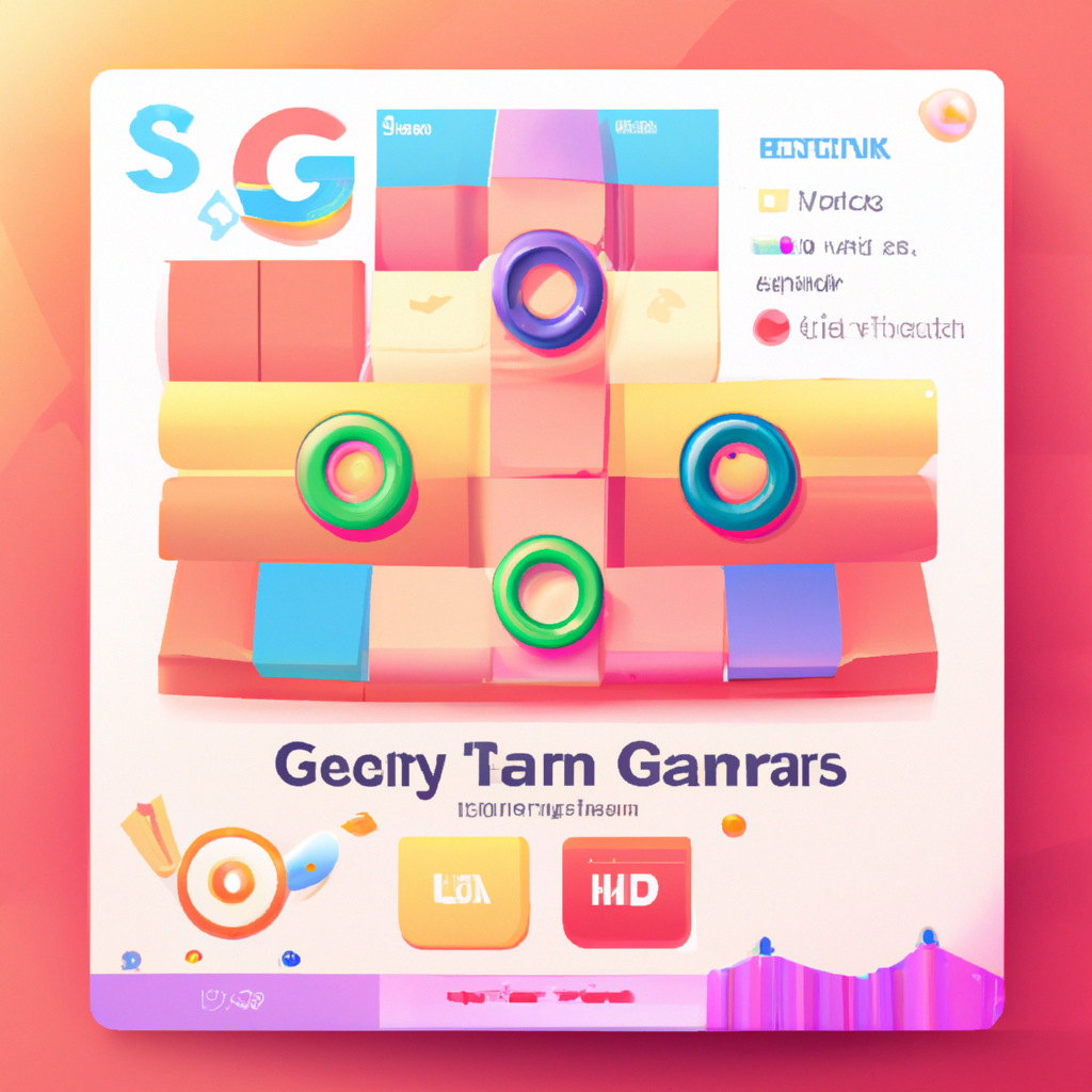 Pillars illustration: layered game tiles and telemetry HUD
